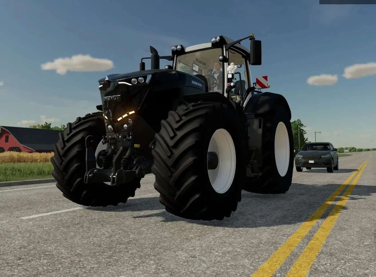 Fendt 1000 challanger with Flash v1.0 FS22 FS22 Mod Free Download