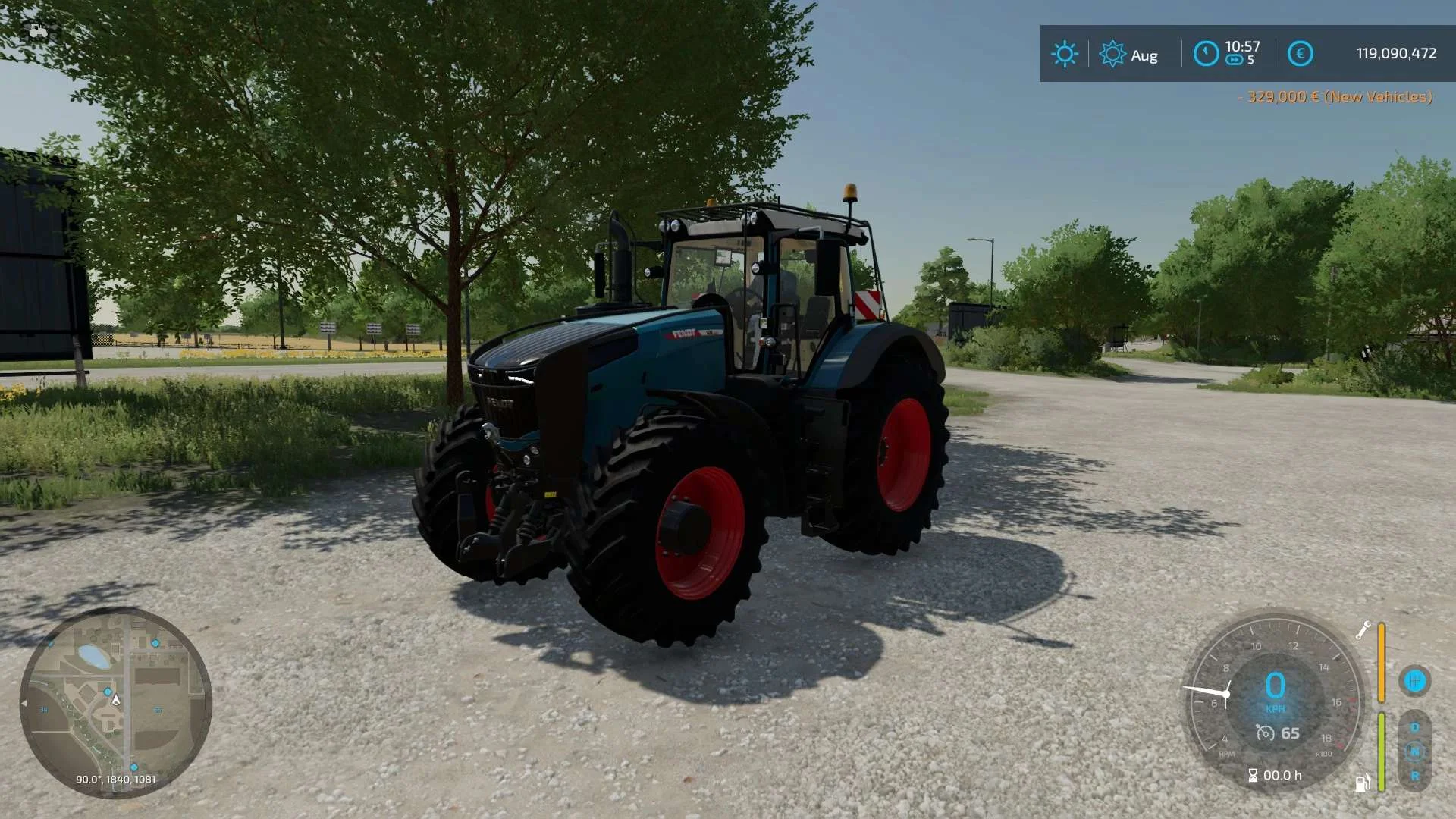 Fendt 1000 Vario forest v1.0 FS22 FS22 Mod Free Download
