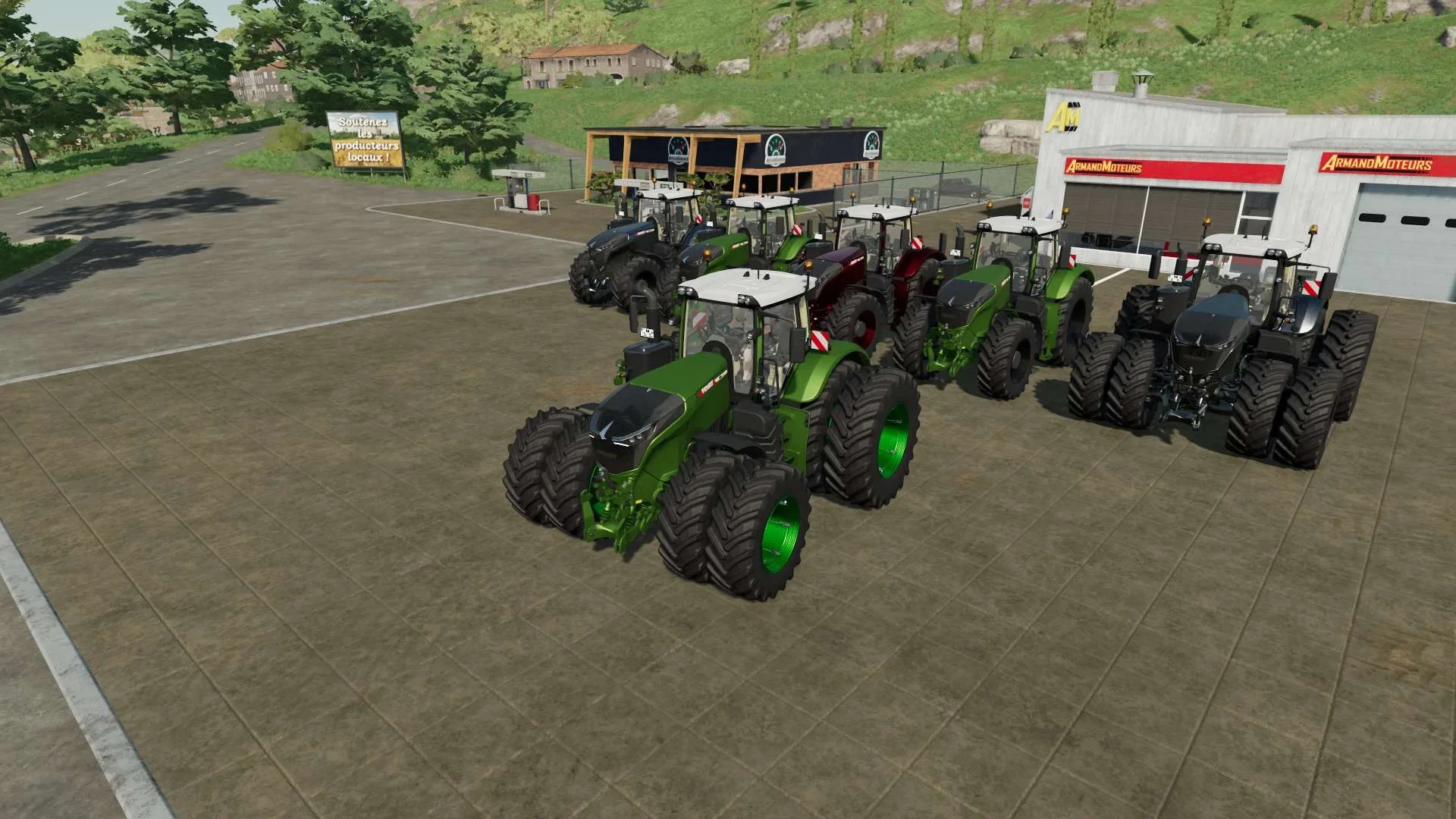 Fendt 1000 Vario Tractor v1.0 FS22 FS22 Mod Free Download