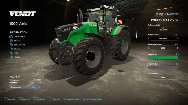Fendt 1050 by Alex Blue v2.1.0.1 FS22 FS22 Mod Free Download