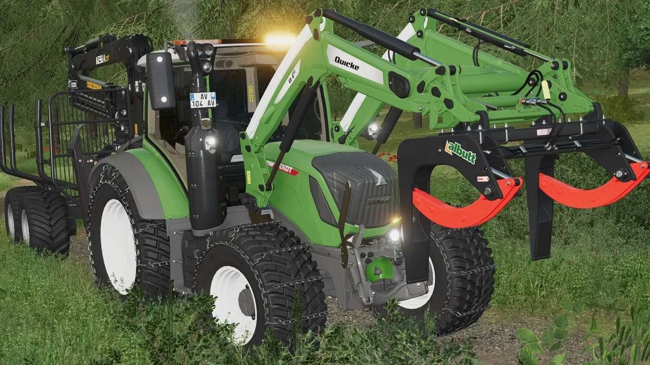 Fendt 300 Series v1.0 FS22 FS22 Mod Free Download