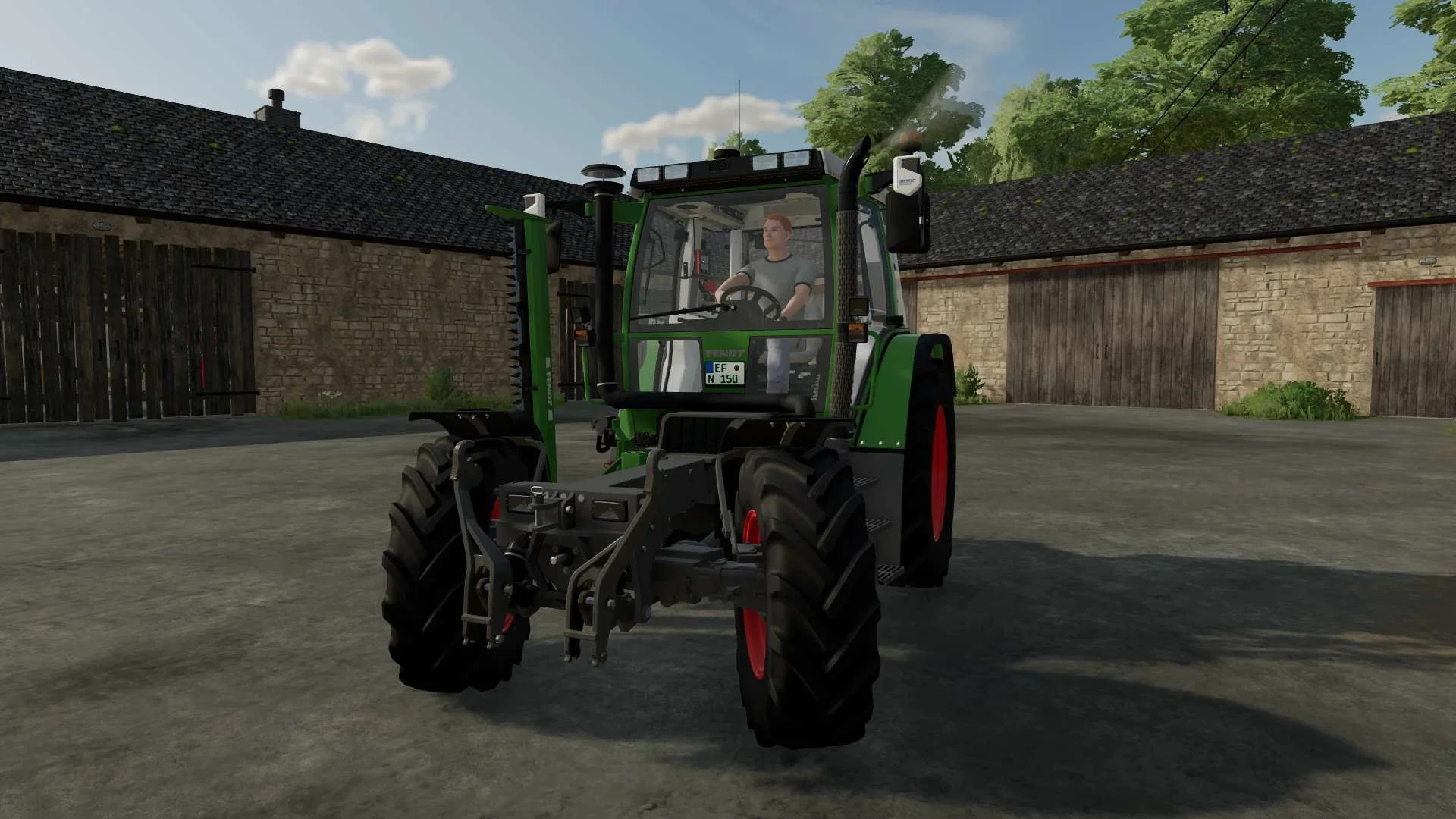 Fendt 380 GTA Pack with various attachment tools v1.0 FS22