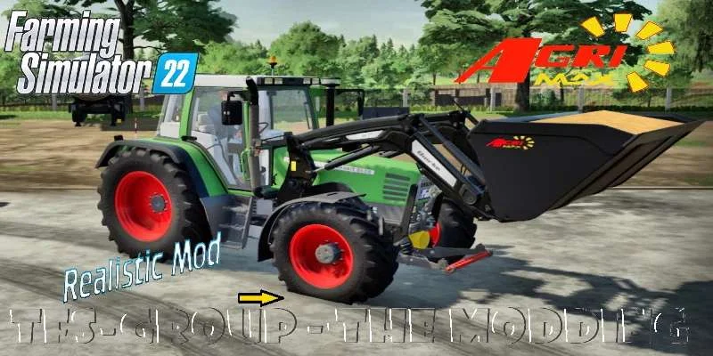FENDT 500 AGRIMAX v1.0 FS22 FS22 Mod Free Download