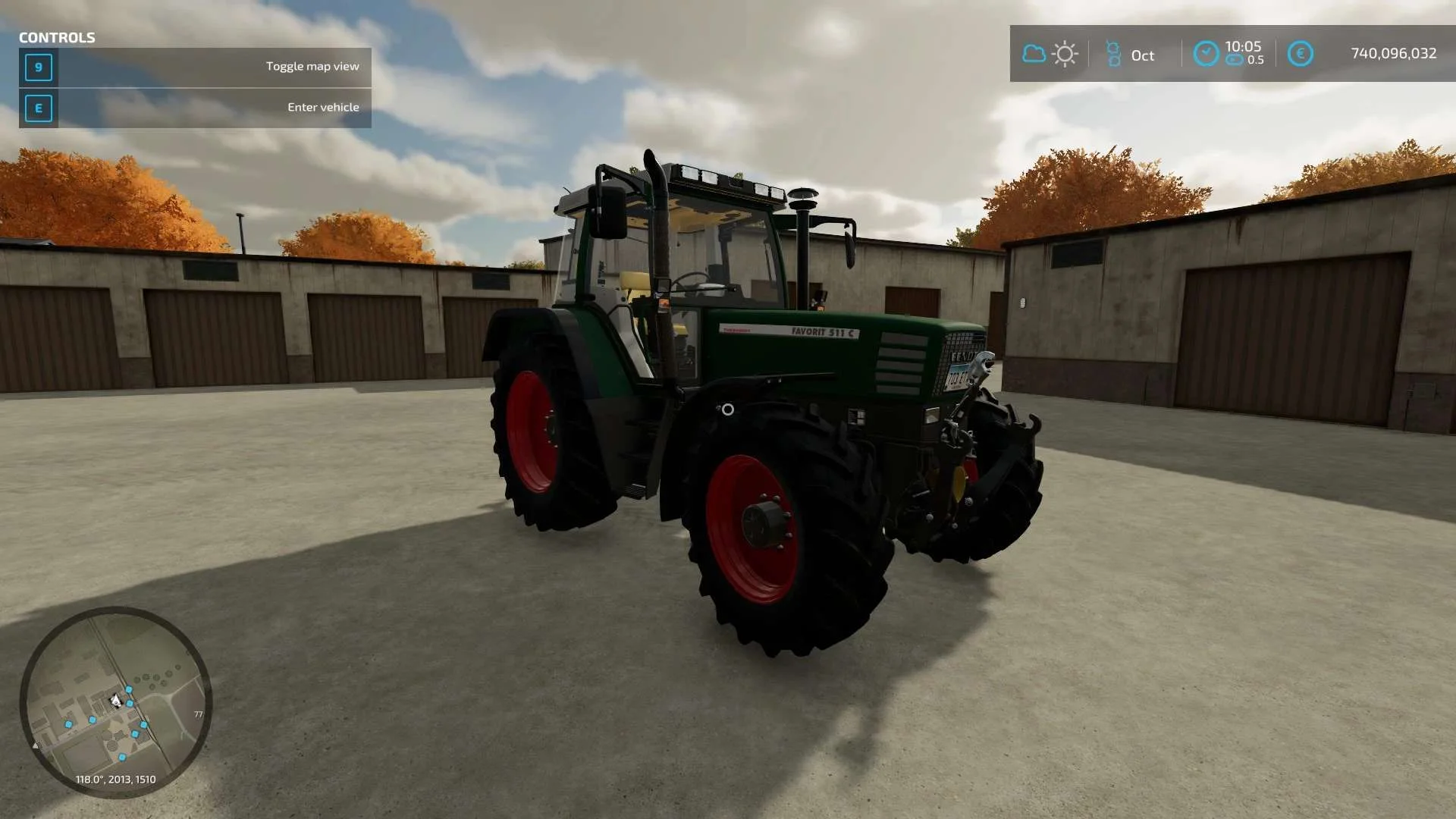 Fendt 500 Favorit Series v1.2.0.1 FS22 FS22 Mod Free Download