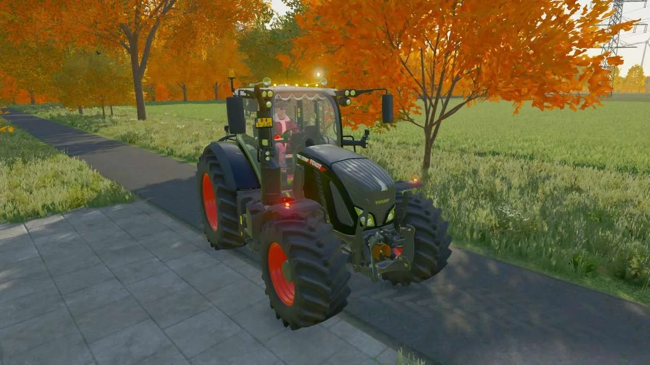 Fendt 700 black beauty v1.0 FS22 FS22 Mod Free Download