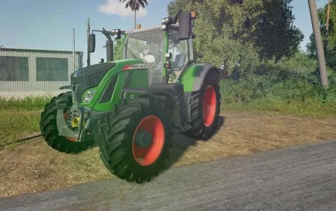 Fendt 700 full color selection and new wide Michelin v1.0 FS22 FS22 Mod Free Download