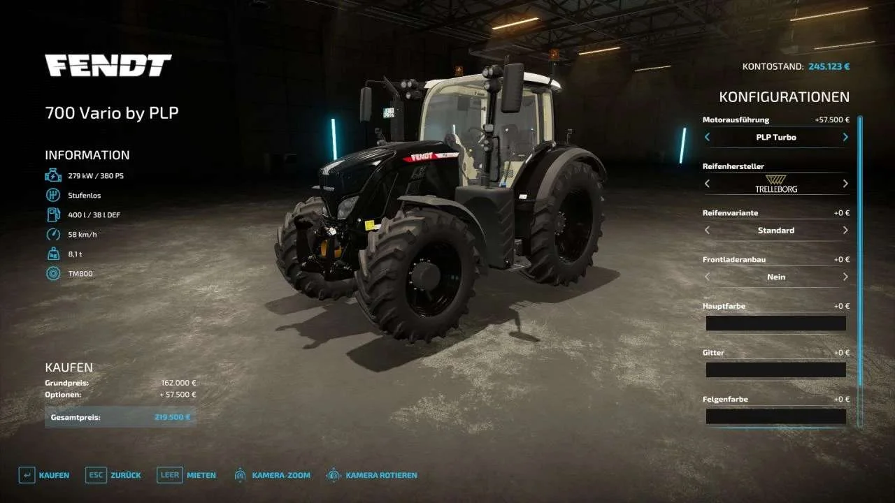 Fendt 700 Vario Edit v1.0 FS22 FS22 Mod Free Download