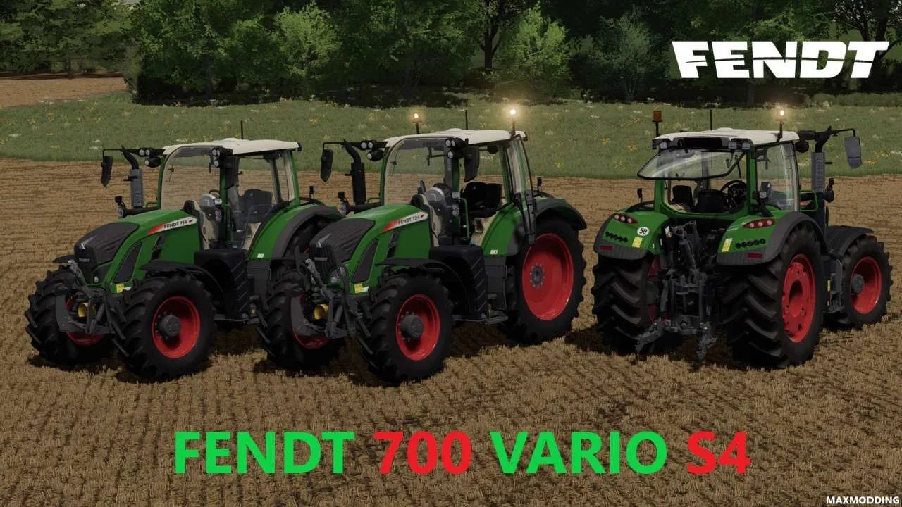 Fendt 700 Vario S4 GoPro Sounds v1.0 FS22 FS22 Mod Free Download