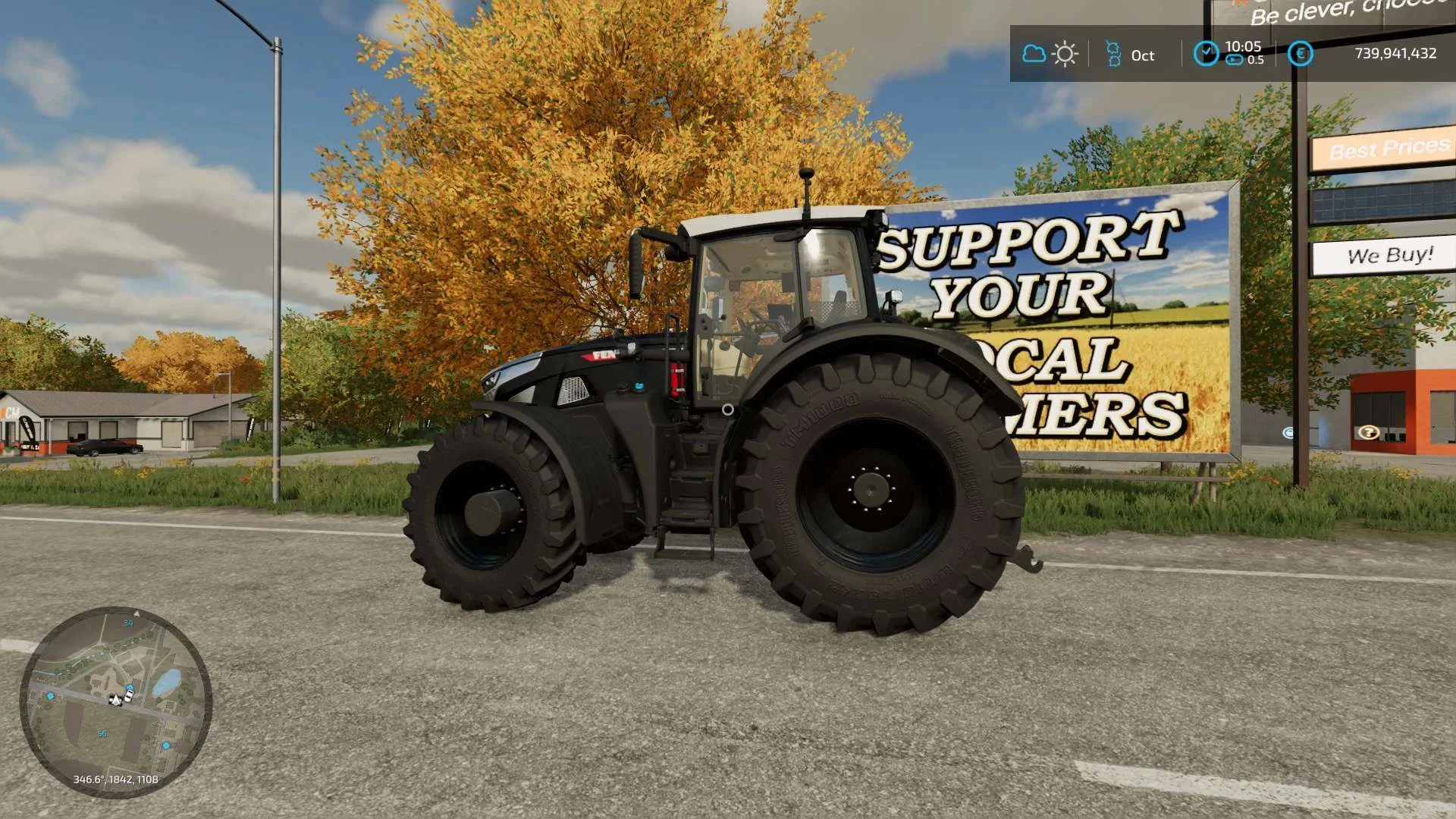 Fendt Black Beauty v2.0.0.0beta FS22 FS22 Mod Free Download