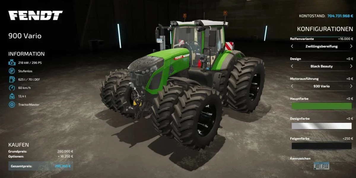 Fendt Designpack v1.8 FS22 FS22 Mod Free Download