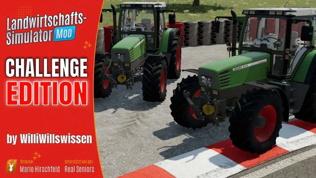 Fendt Favorit 500 Challenge Edition (Fun-Mod | DFV) v1.0 FS22 FS22 Mod Free Download