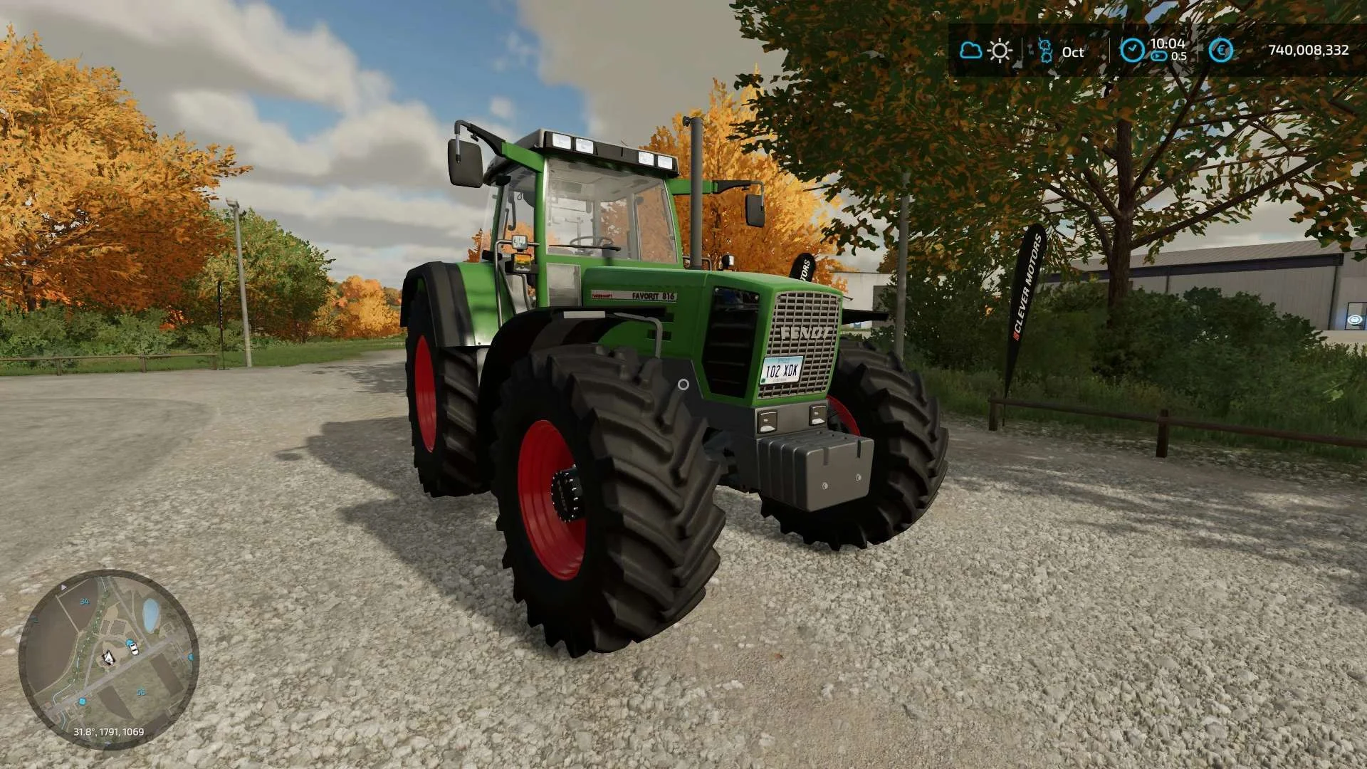 Fendt Favorit 800 Edit v1.0 FS22 FS22 Mod Free Download