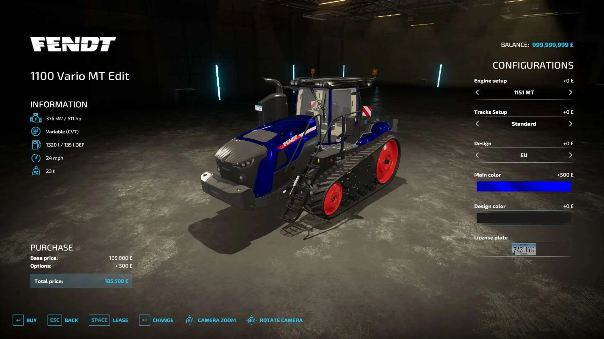 Fendt MT100 Edit v1.0 FS22