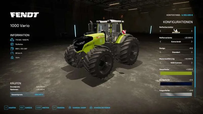 Fendt Vario 1000 Special v3.0 FS22 FS22 Mod Free Download
