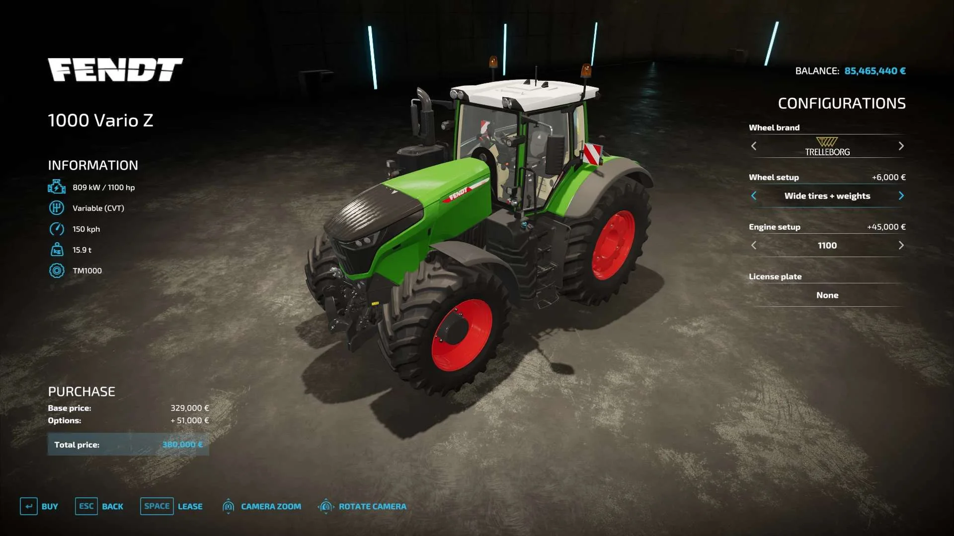 FENDT Vario 1000 TURBO V1.0 FS22 FS22 Mod Free Download