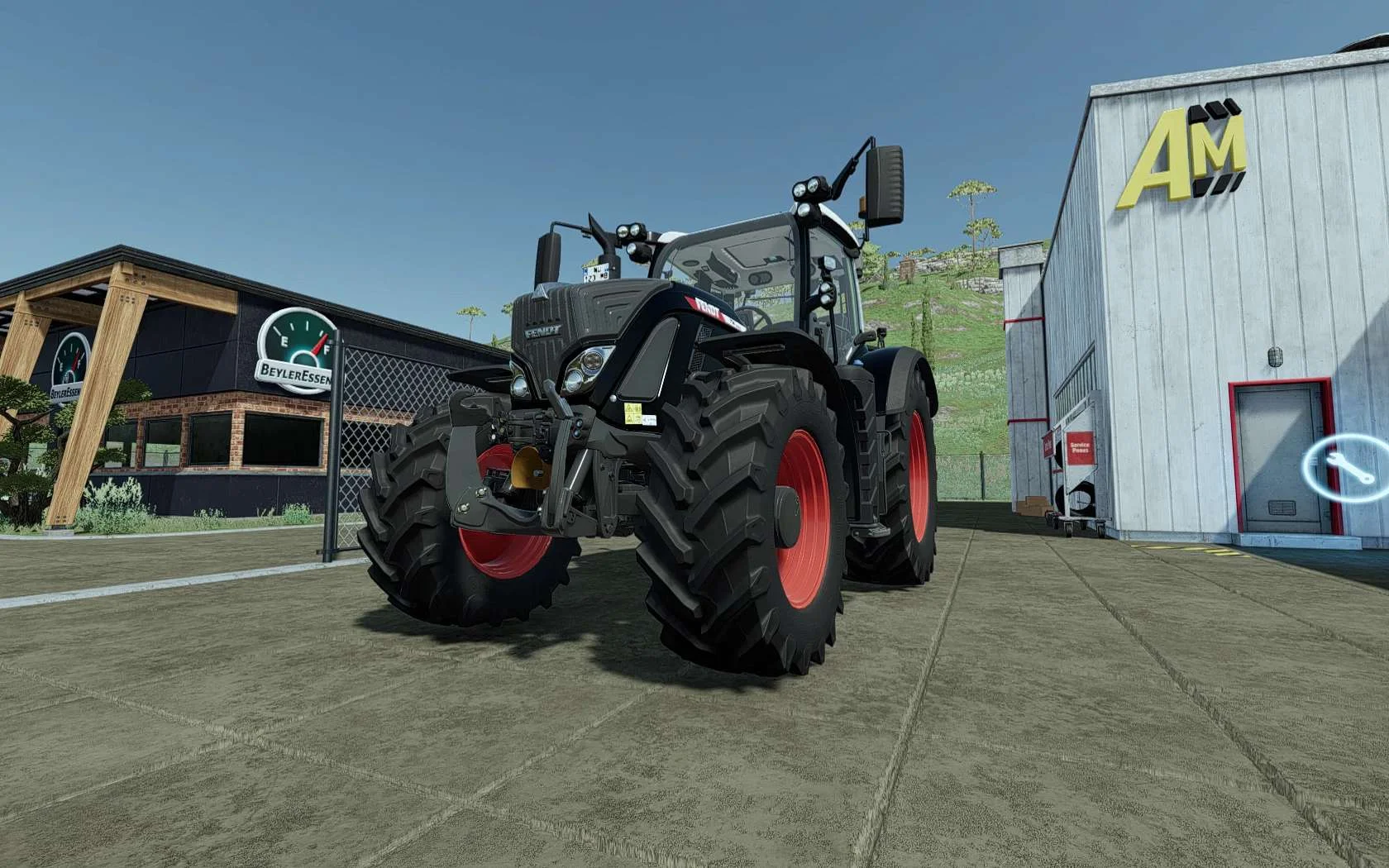 Fendt Vario 700 black Beauty v1.0 FS22 FS22 Mod Free Download