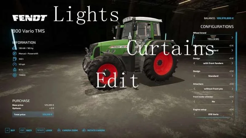 FENDT VARIO 900 EDIT v1.0 FS22 FS22 Mod Free Download