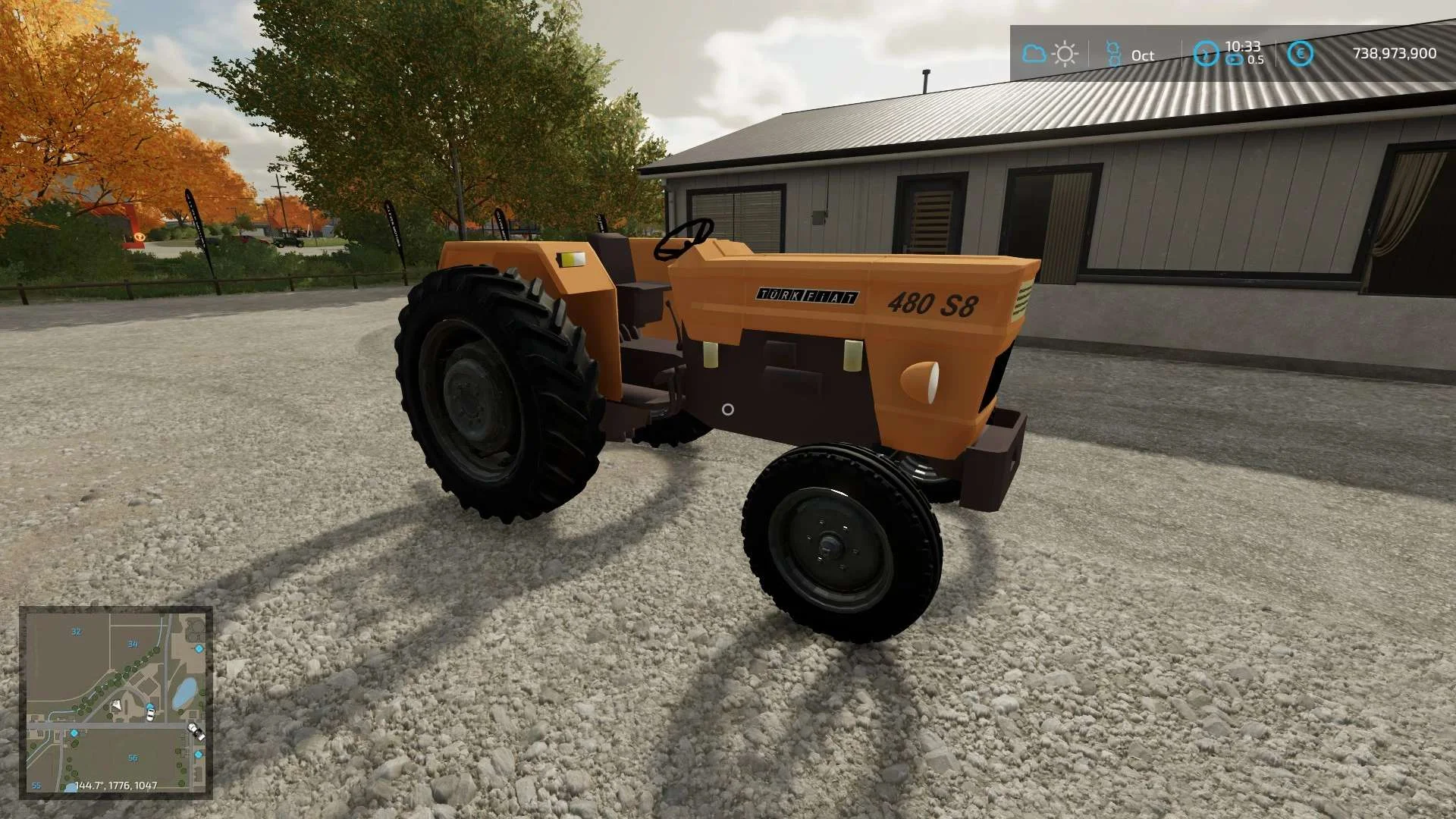 Fiat 480 SP v1.0 FS22 FS22 Mod Free Download