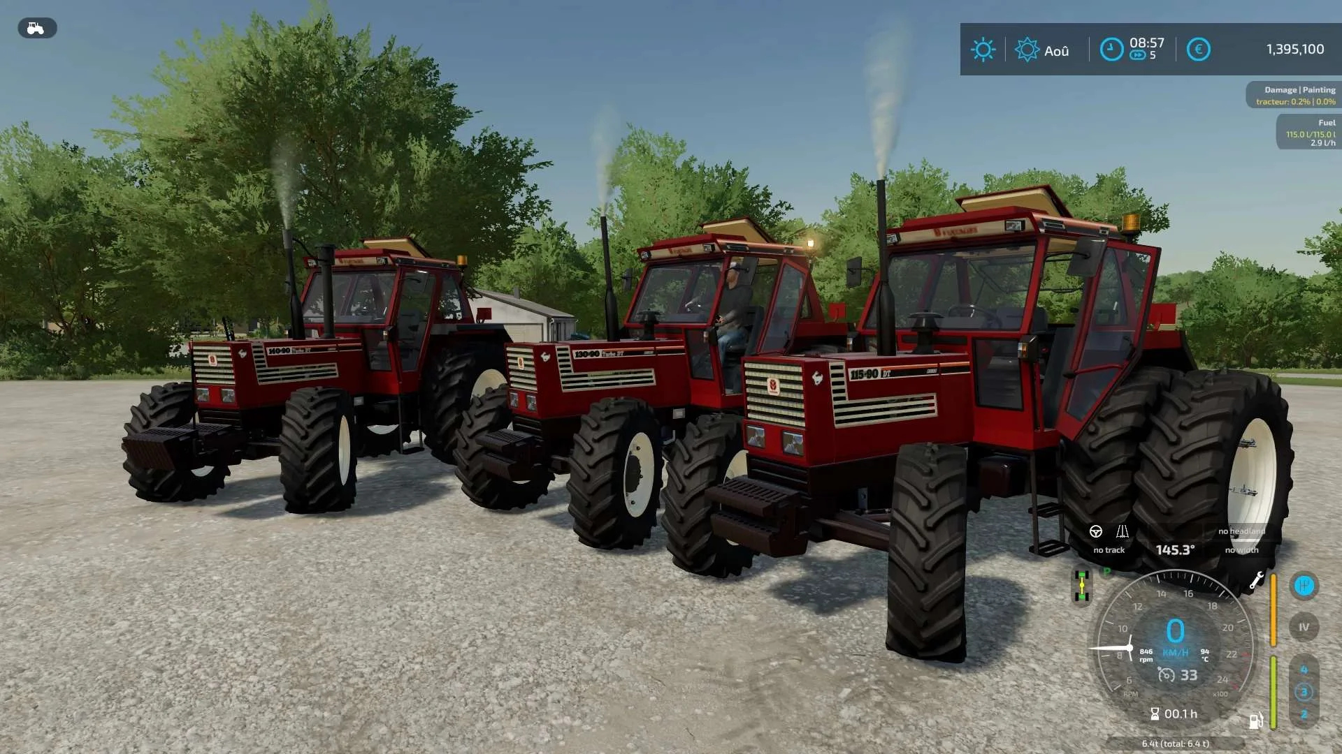 Fiatagri 115-90, 130-90, 140-90 v1.0 FS22 FS22 Mod Free Download
