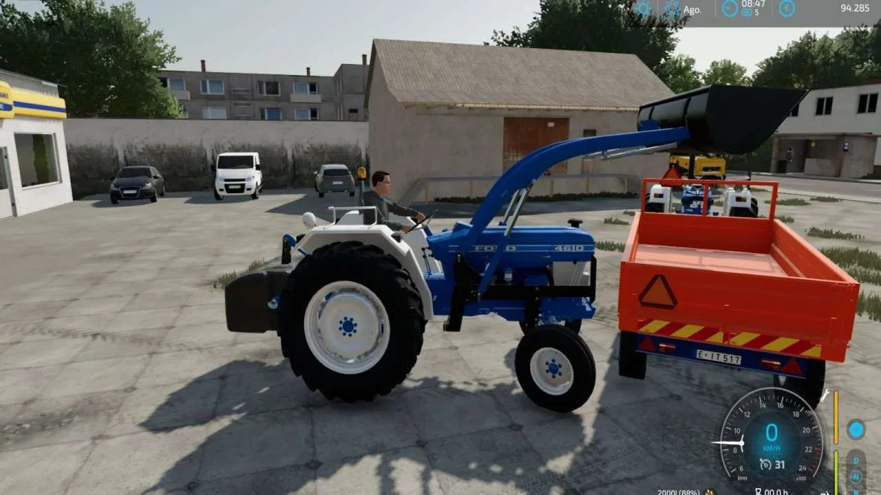 Ford 4610-7610 2wd and 4wd without cab v1.0 FS22