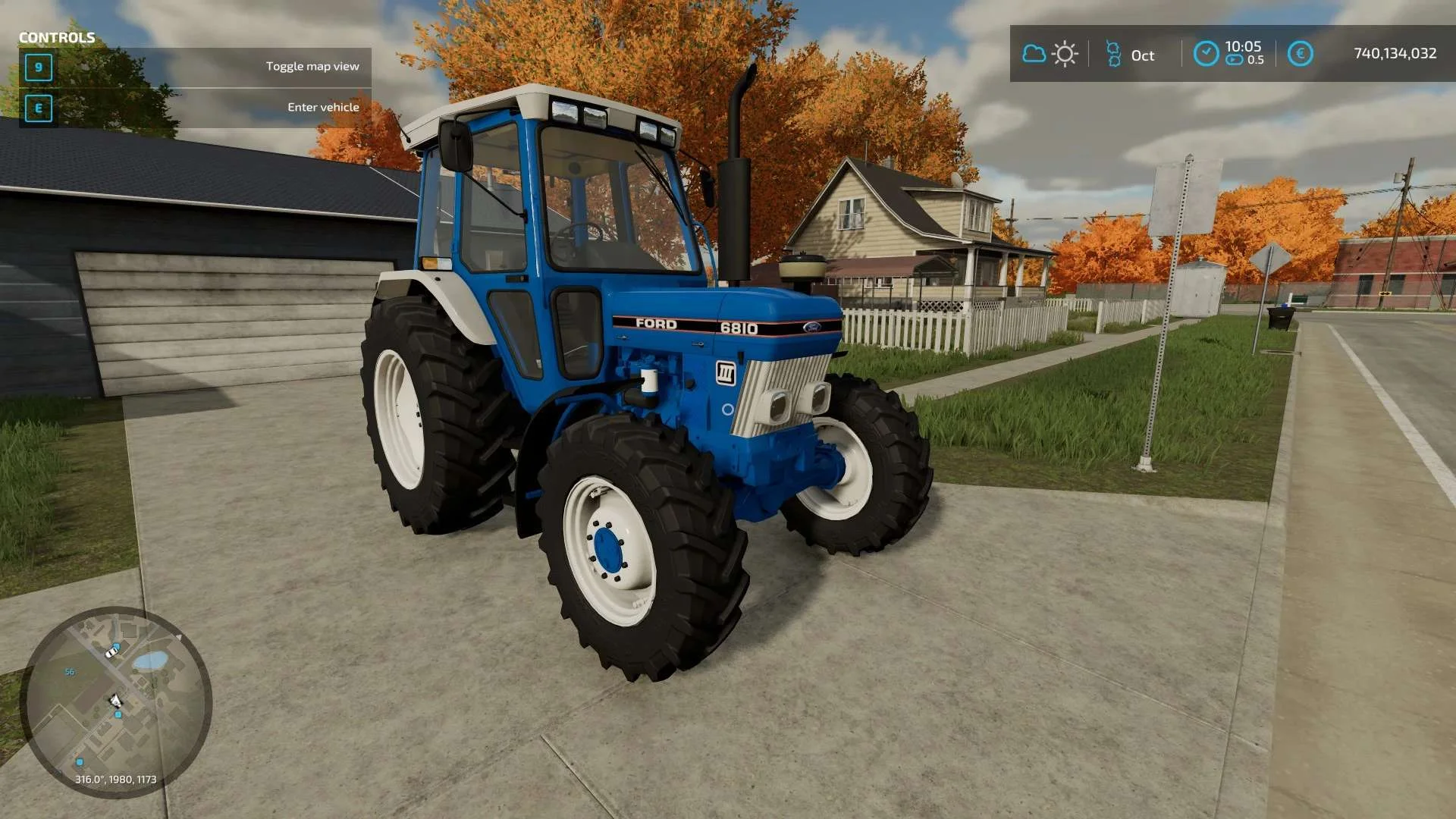 Ford 6810 GEN III v1.0 FS22 FS22 Mod Free Download