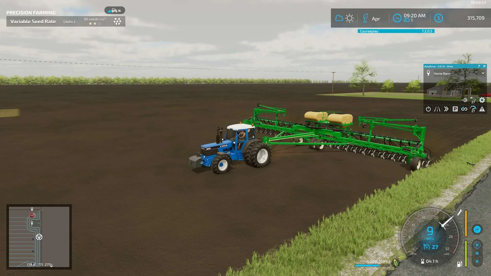 Ford 8830 Tractor v1.0 FS22