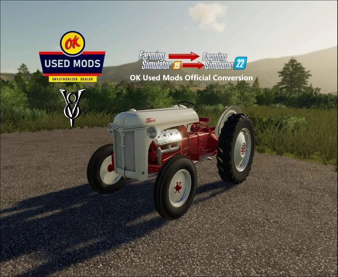 Ford 8N V8 Awesome Henry v1.0 FS22 FS22 Mod Free Download