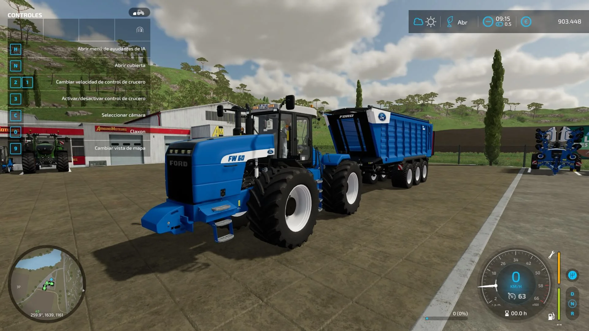 FORD FW60 V1.0 FS22 FS22 Mod Free Download