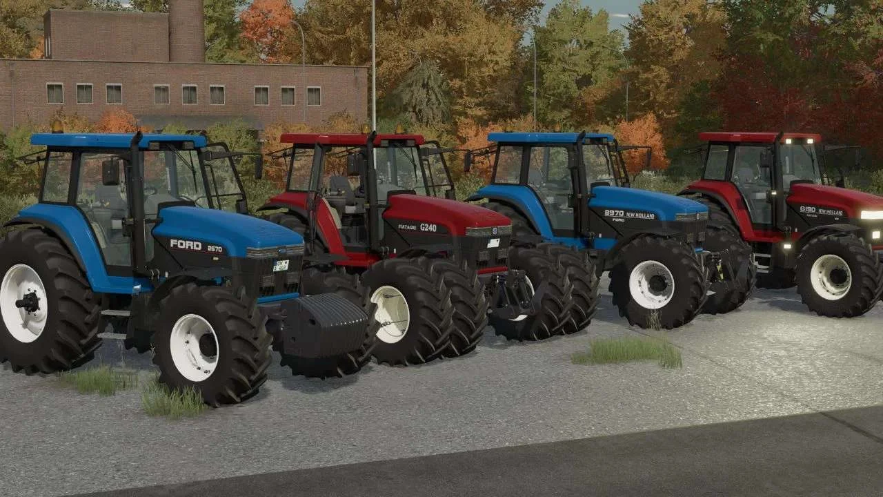 Ford New Holland Fiat Agri 70 Series v1.0 FS22