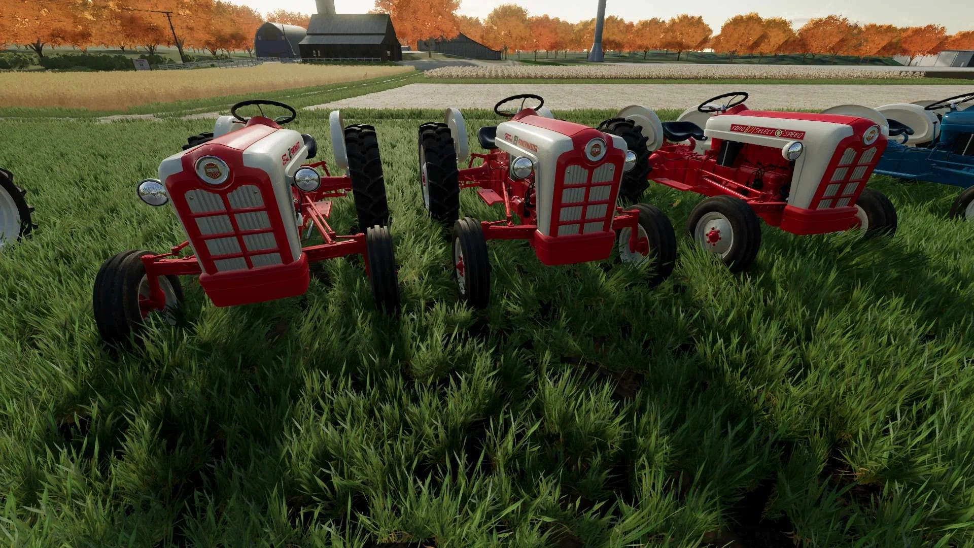 Ford Red Tiger Tractor pack v1.0 FS22