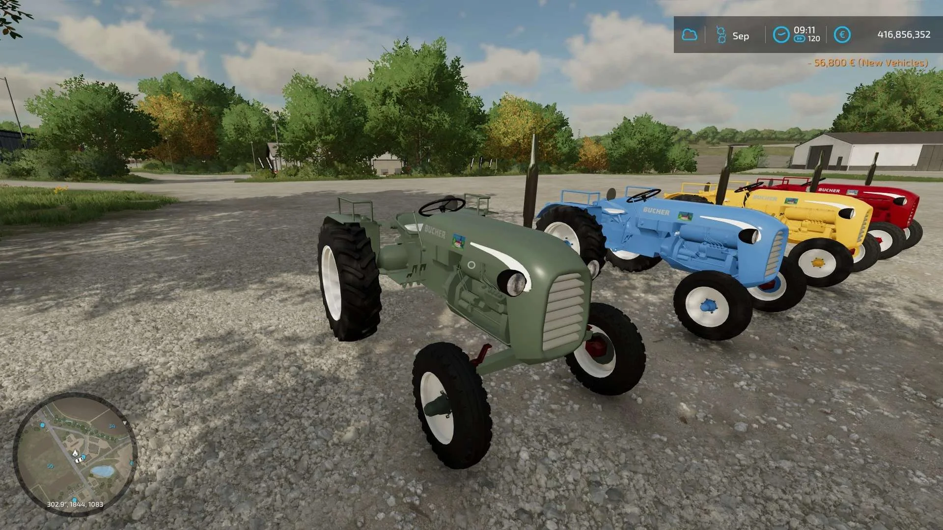 FS22 Bucher 4cyl Beta FS22 FS22 Mod Free Download