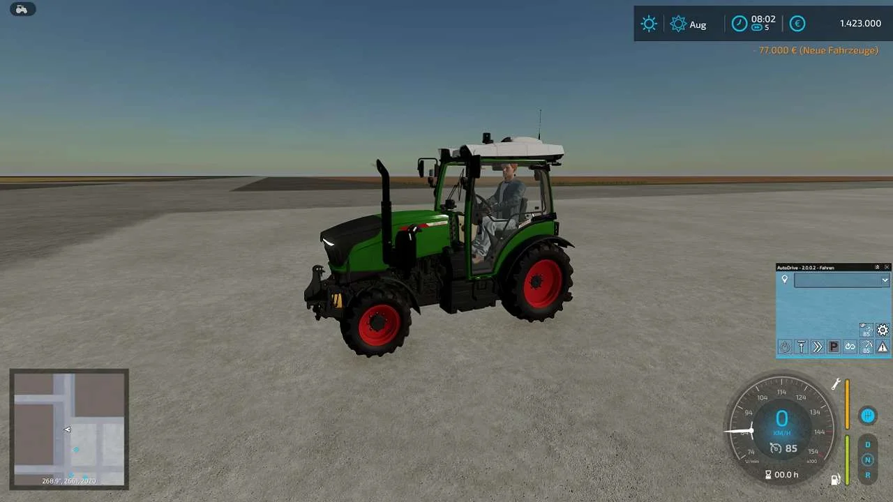 Hochgeschwindigkeitstraktor Schmalspurtraktor Fendt v1.0 FS22