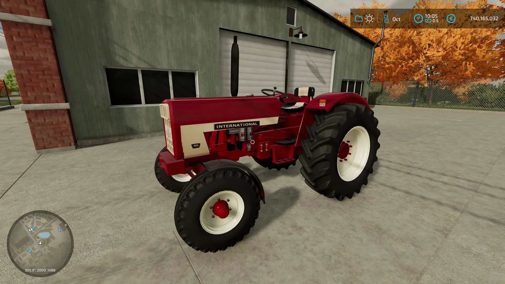 Ihc 453 with hood v1.0 FS22 FS22 Mod Free Download