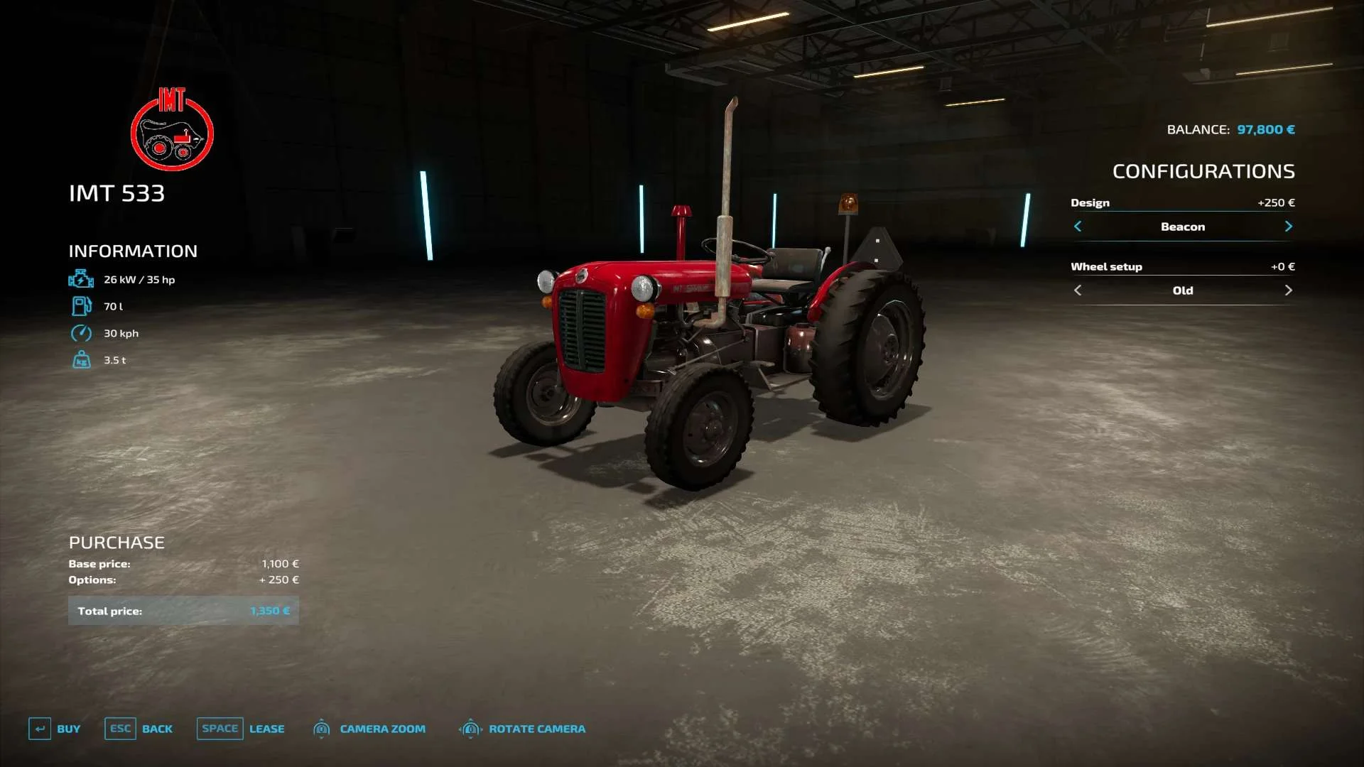 IMT 533 DeLuxe V2.0 FS22 FS22 Mod Free Download