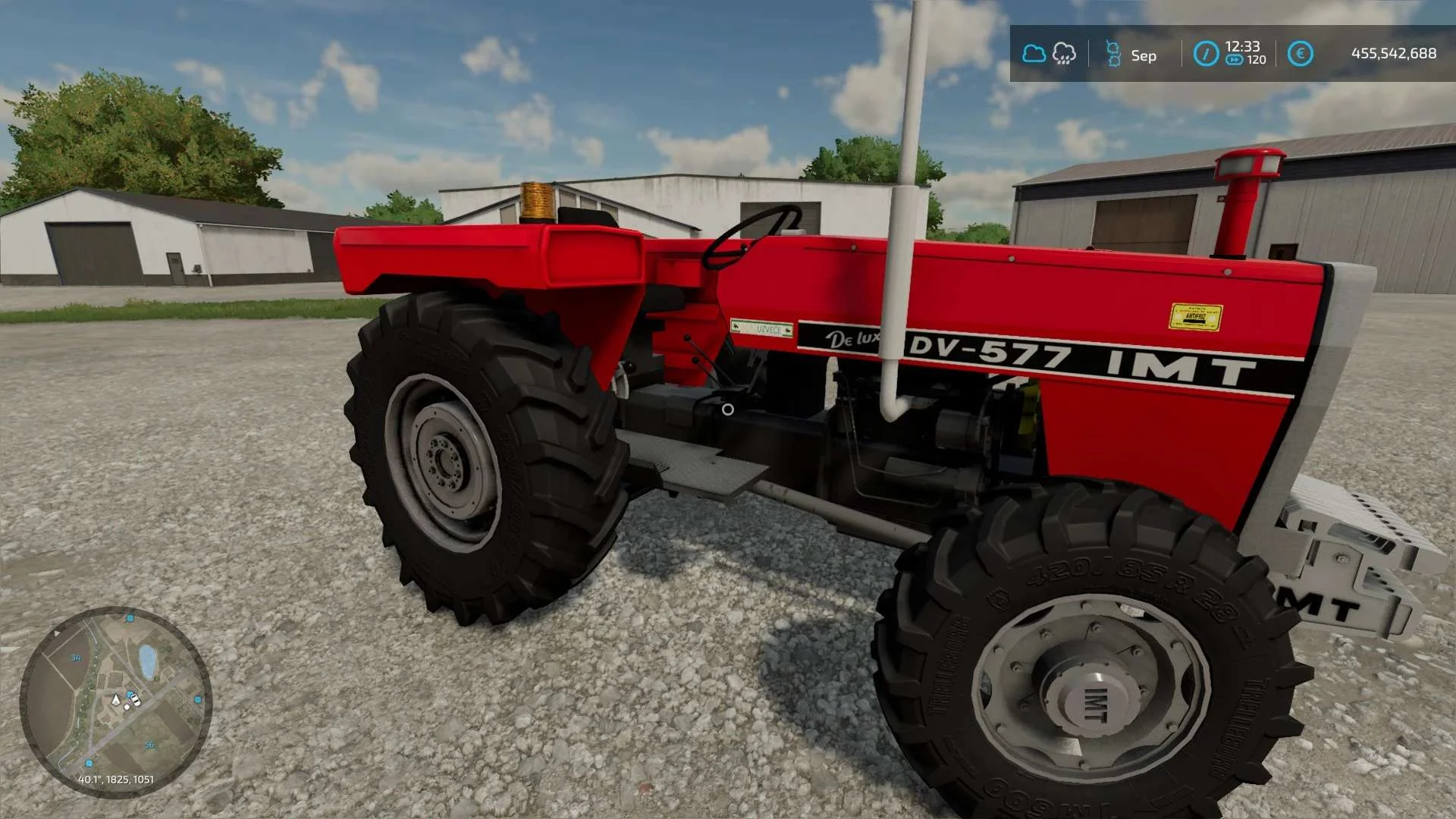 IMT 577 DeLuxe DV v1.0 FS22 FS22 Mod Free Download
