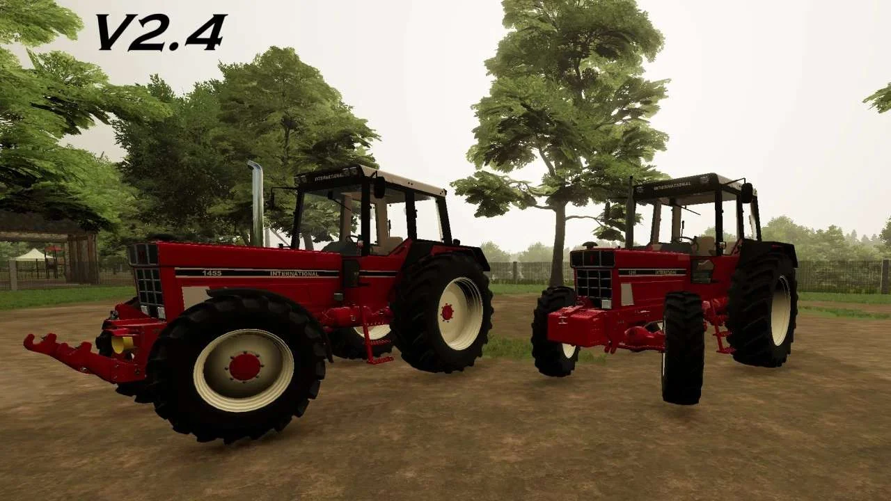 International 1455 FH v2.4 FS22 FS22 Mod Free Download
