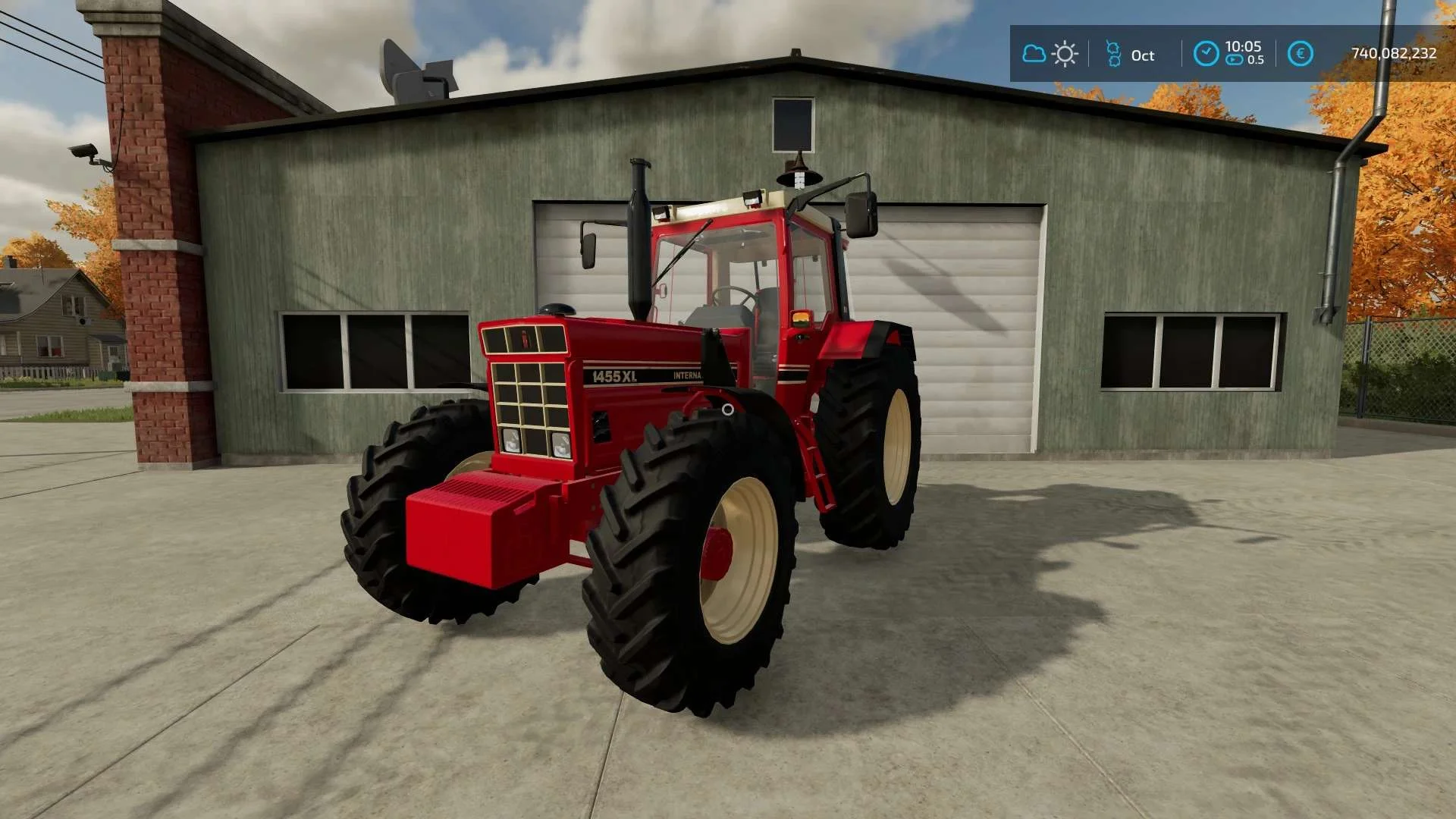 International 1455 XL v1.0 FS22 FS22 Mod Free Download