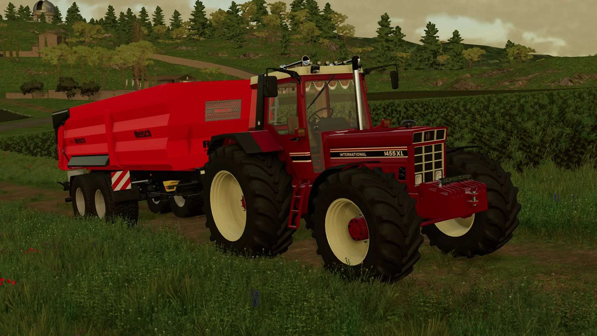 International 1455XL v1.0 FS22 FS22 Mod Free Download