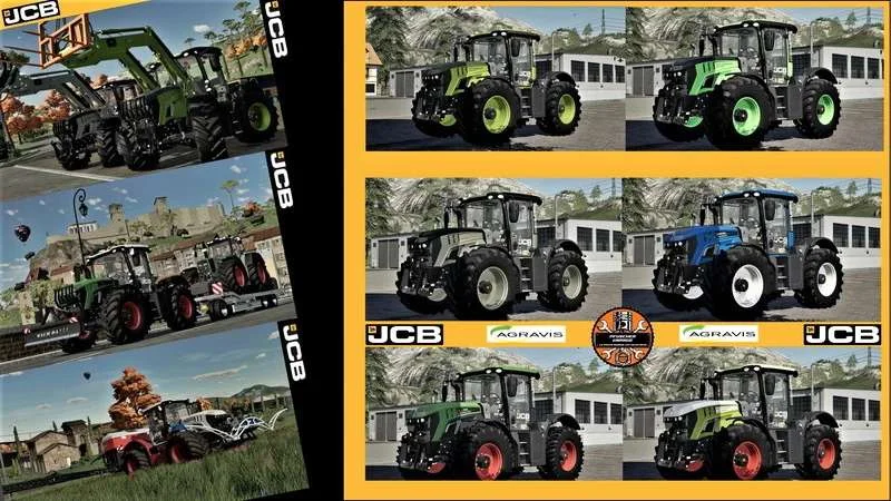 JCB Fastrac 4420 Agravis v2.1 FS22 FS22 Mod Free Download