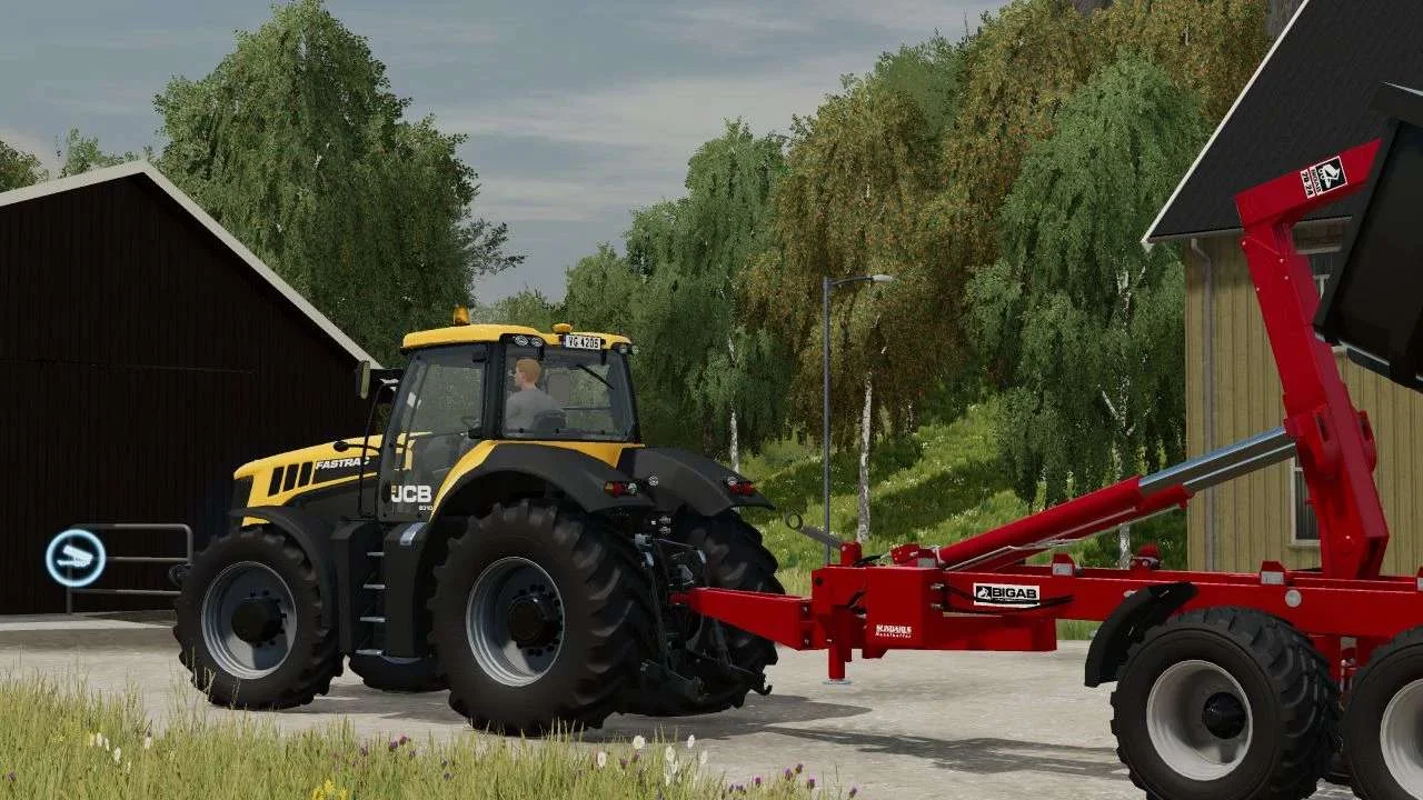 JCB Fastrac 8000 Series v1.0 FS22 FS22 Mod Free Download