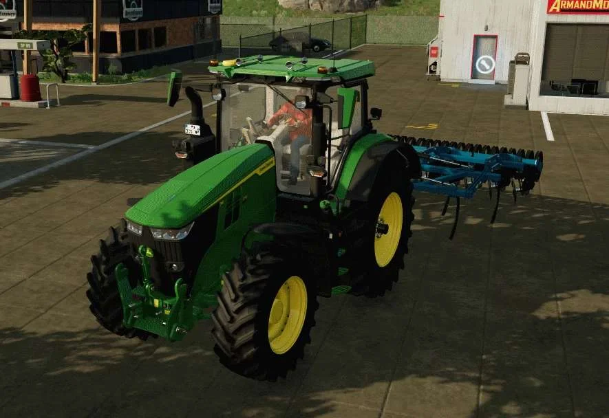 JD 7R series 2020 v1.0 FS22 FS22 Mod Free Download