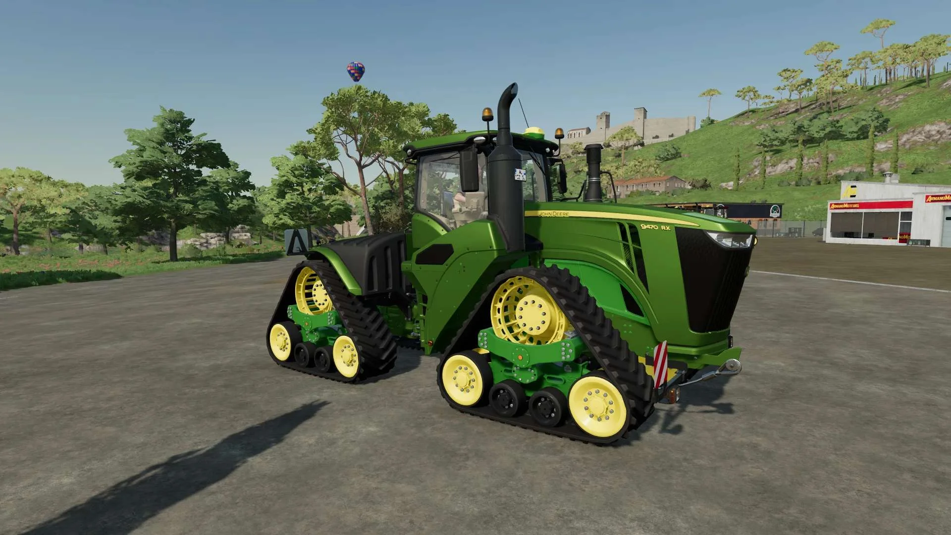 John Deer 9RX Tractor v1.0 FS22 FS22 Mod Free Download