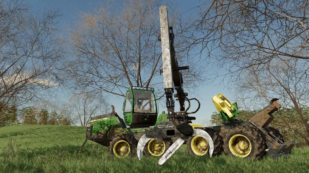 John Deere 1510 G Skidder 8WD v1.0 FS22 FS22 Mod Free Download