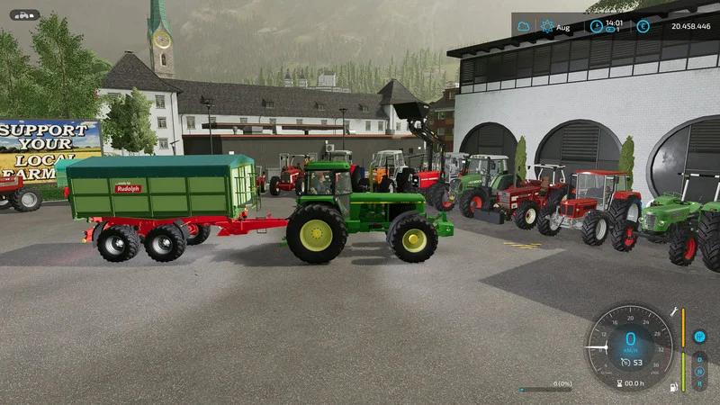 John Deere 4640 Turbo V1.0 FS22 FS22 Mod Free Download