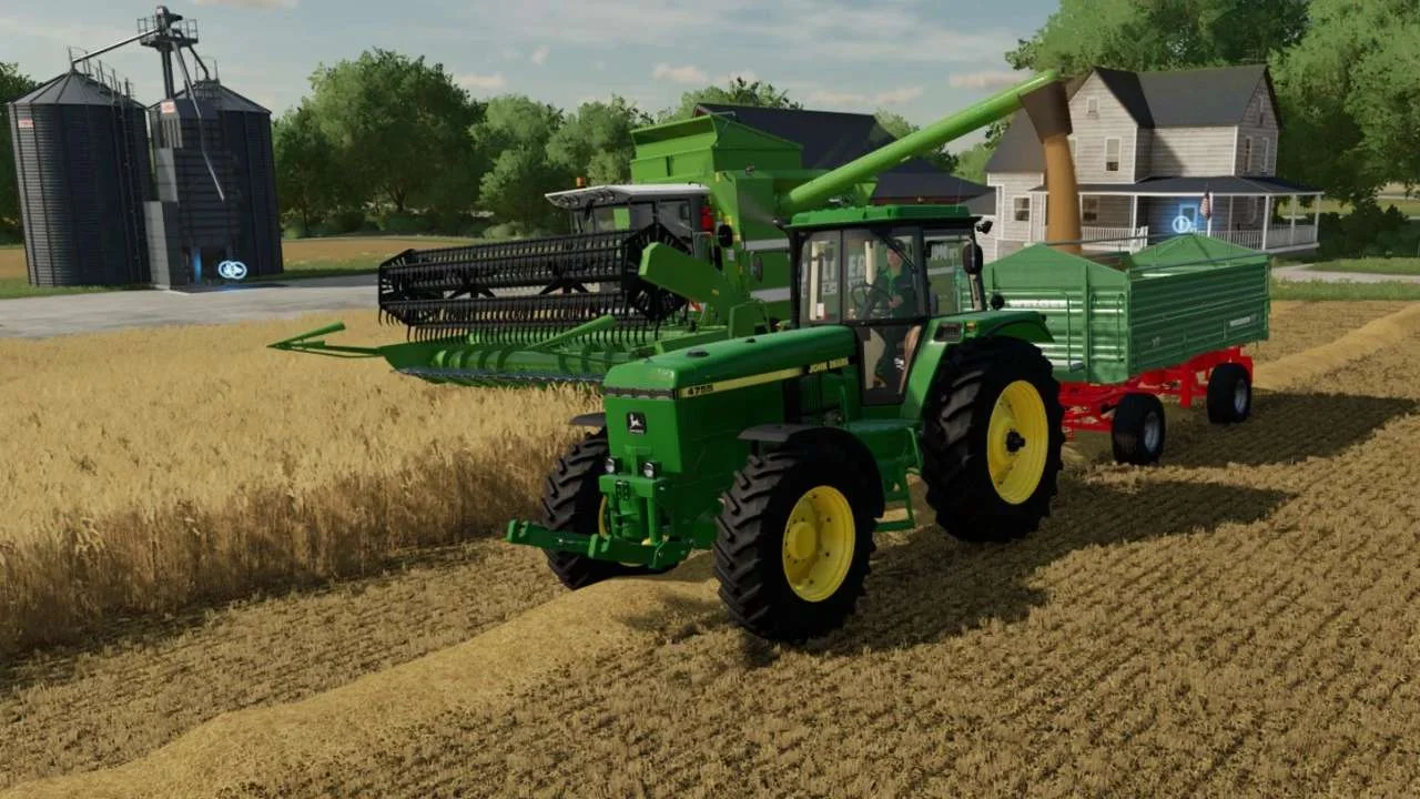 John Deere 4755 Edited v1.0 FS22 FS22 Mod Free Download