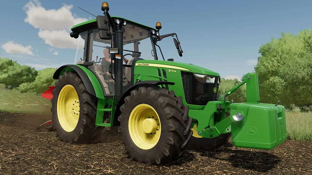 John Deere 5M Series v1.0 FS22 FS22 Mod Free Download
