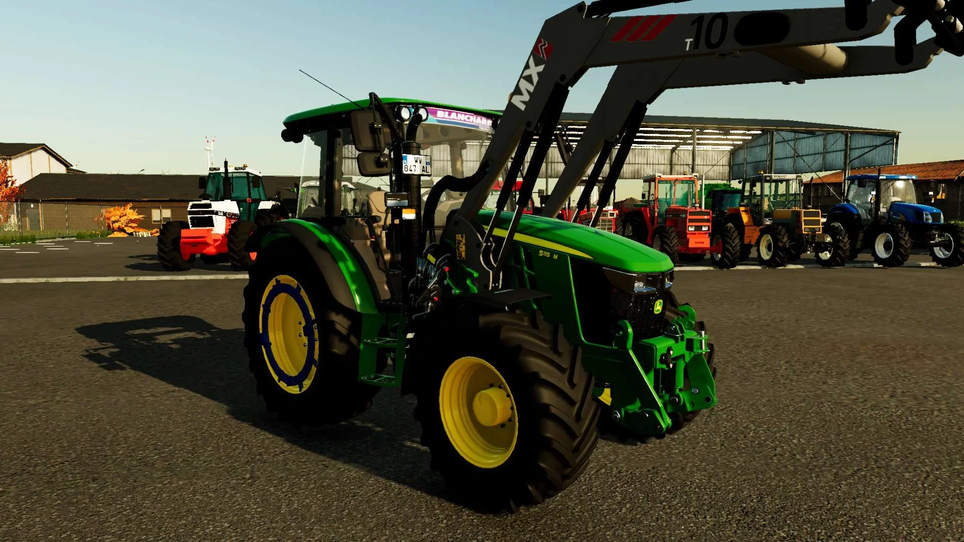John Deere 5M v1.0 FS22 FS22 Mod Free Download