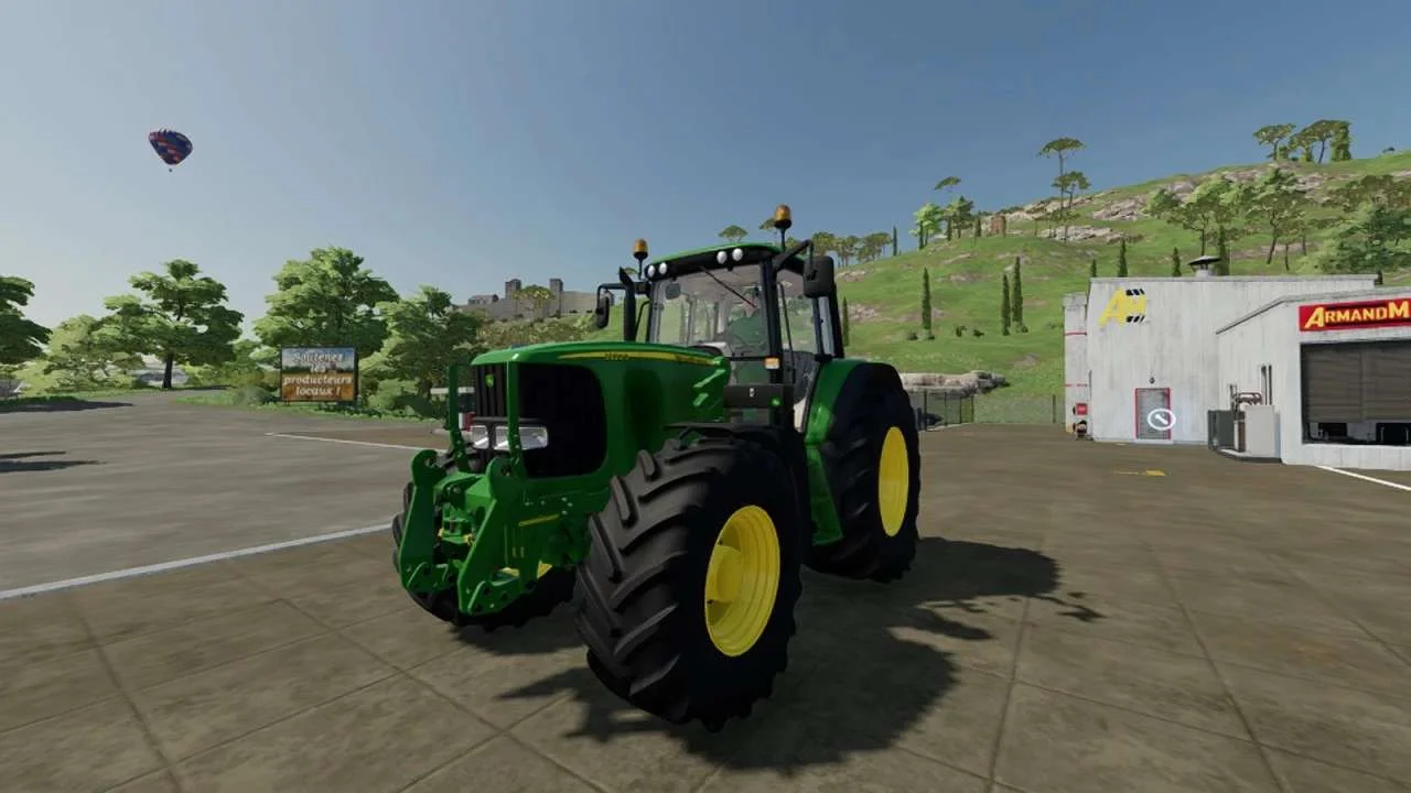 John Deere 6×20 Series v1.0 FS22 FS22 Mod Free Download