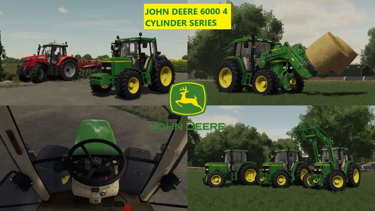 John Deere 6000 Series v1.0 FS22 FS22 Mod Free Download