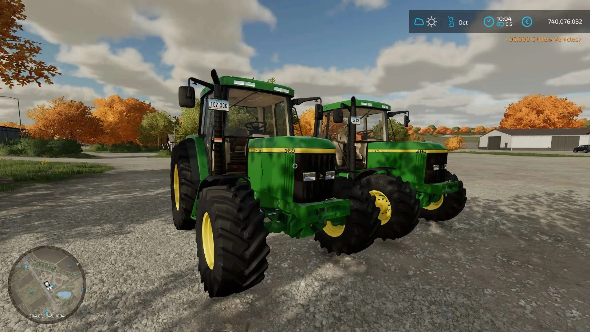 John Deere 6010 & Premium 4cyl Series v1.0 FS22 FS22 Mod Free Download